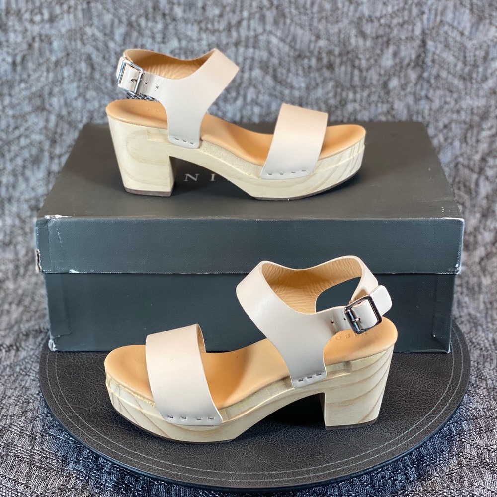 Nisolo All-Day Open Toe Clog Sandal Women's 6.5 - Picture 1 of 12